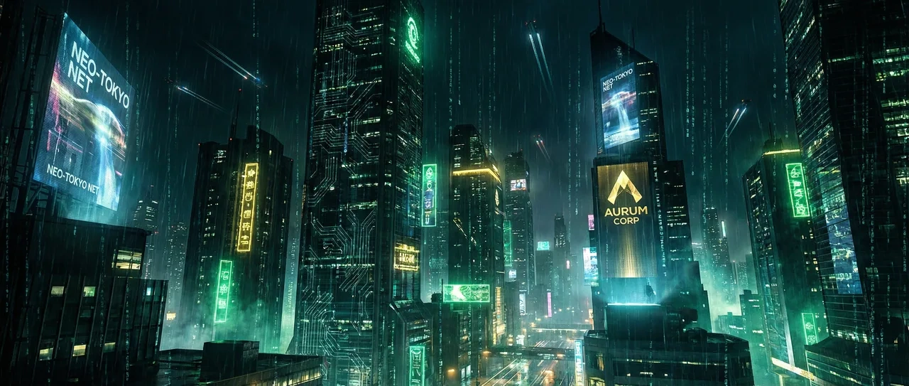 开云棋牌 赛博朋克不夜城全景 - 电路板娱乐城